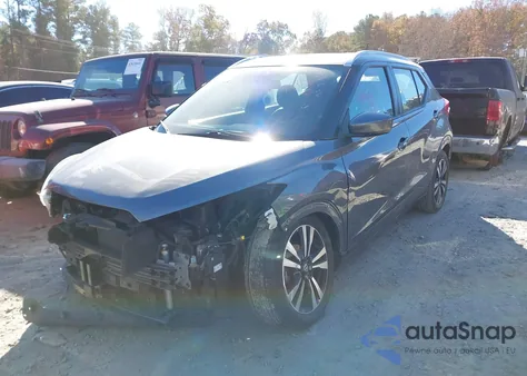 2020 Nissan Kicks Sv Xtronic Cvt from USA, damaged, VIN 3N1CP5CV9LL490798